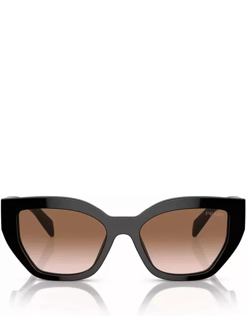 Prada Eyewear Pr A09s Black Sunglasse