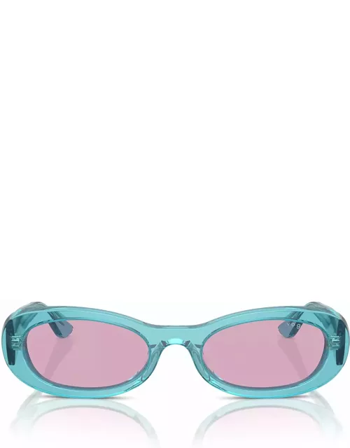 Vogue Eyewear Vo5582s Transparent Torquoise Sunglasse
