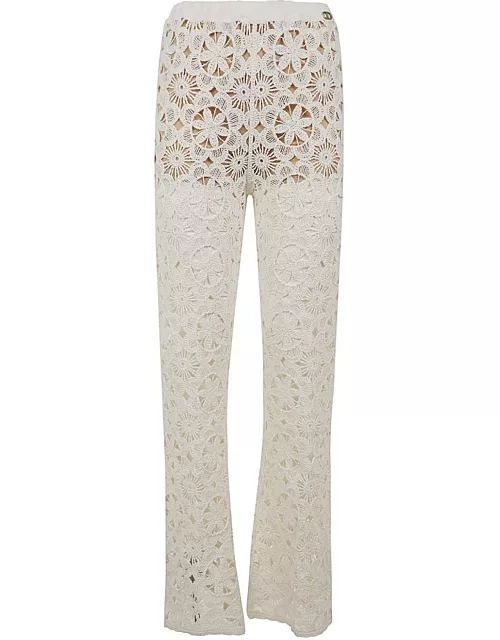 TwinSet Flared Lace Trouser