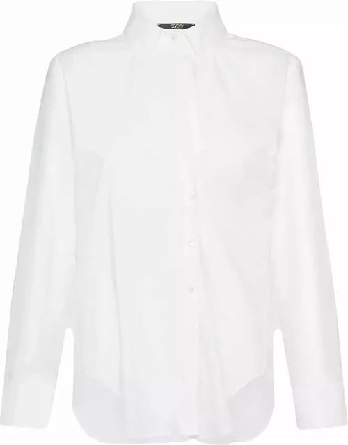 Seventy White Long-sleeved Shirt