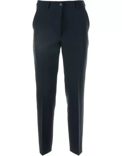 Seventy Blue Trousers In Technical Fabric