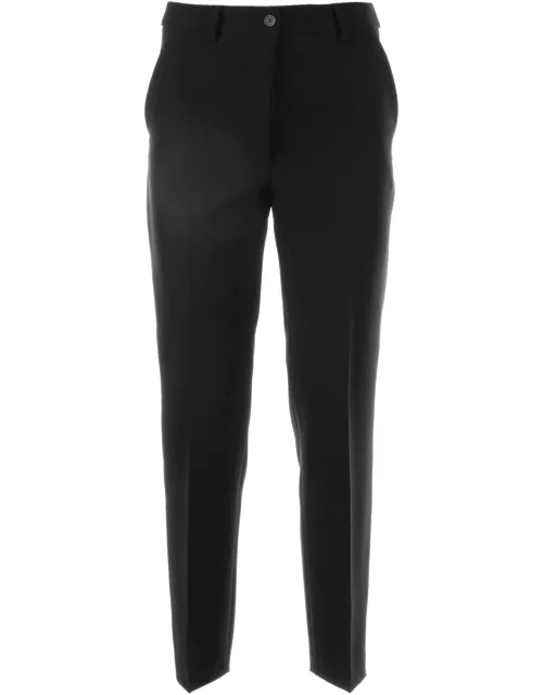 Seventy Black Trousers In Technical Fabric