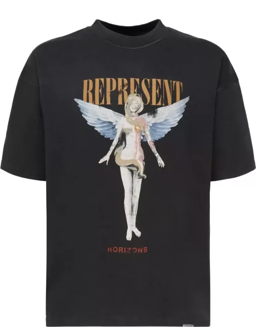 REPRESENT Cotton T-shirt With Print
