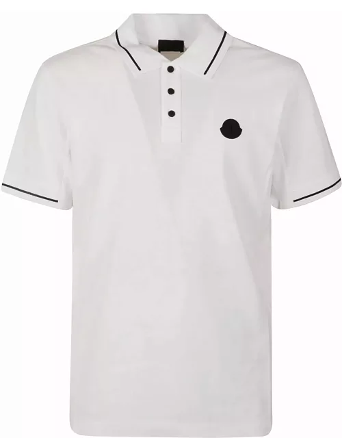 Moncler Logo Patched Polo Shirt