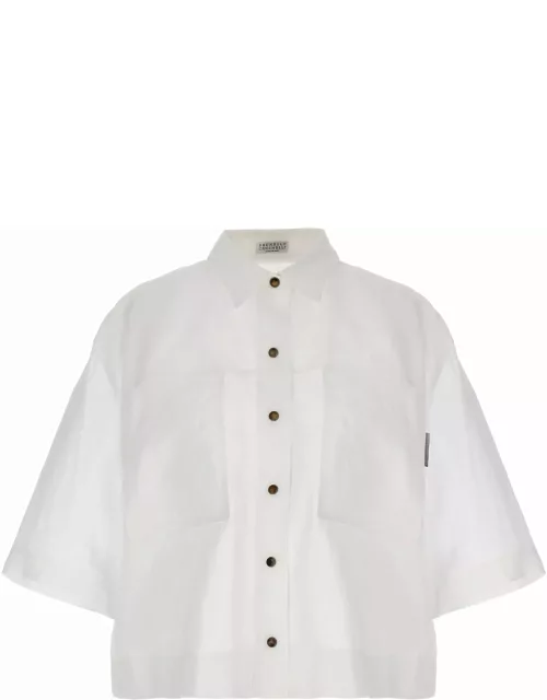 Brunello Cucinelli Semi-transparent Shirt