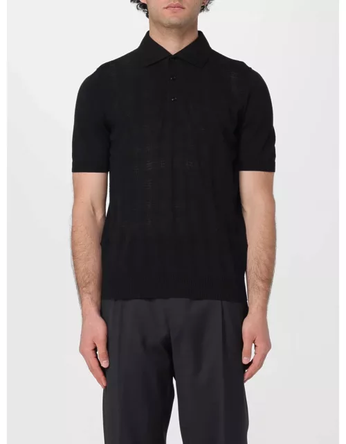 Polo Shirt LARDINI Men colour Black