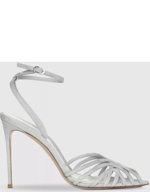 Heeled Sandals LE SILLA Woman colour Silver