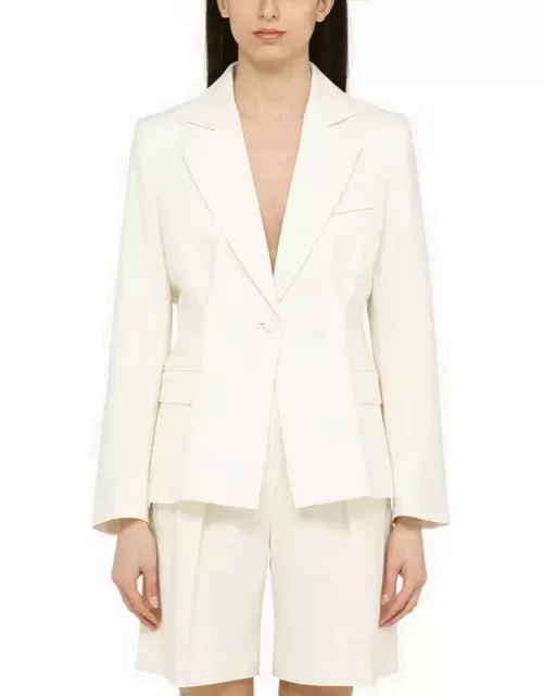 White Ryder single-breasted jacket in wool blend