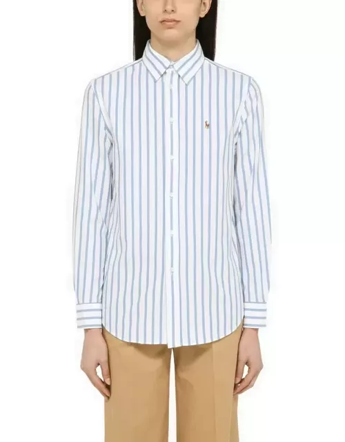 White striped Oxford shirt Relaxed-Fit
