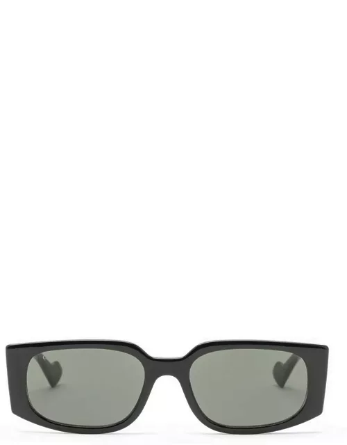Rectangular black sunglasse