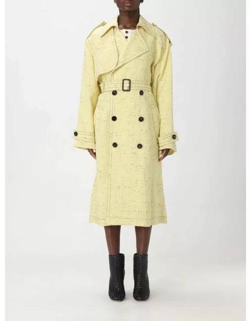 Trench Coat BOTTEGA VENETA Woman colour Yellow