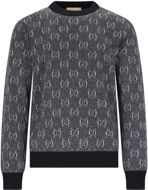 Gucci 'Gg' Jacquard Sweater