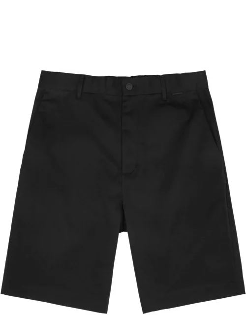 Calvin Klein Stretch-cotton Shorts - Black
