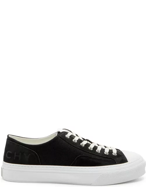 Givenchy City Panelled Canvas Sneakers - Black - 44 (IT44 / UK10)