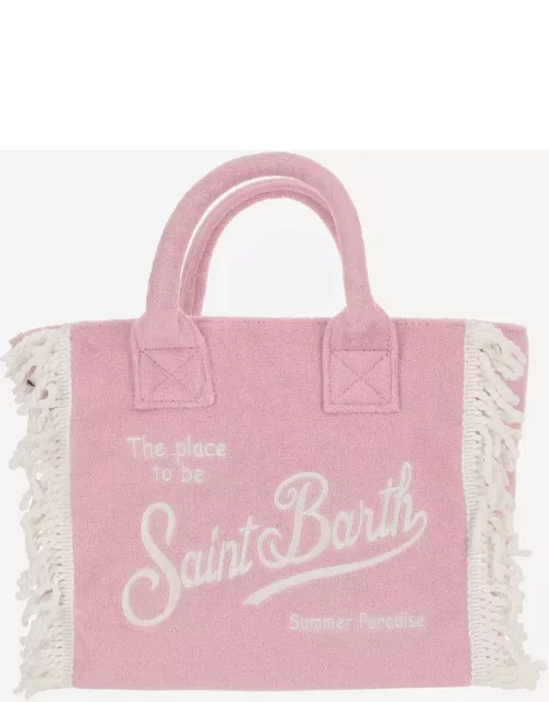 MC2 Saint Barth Colette Terry Tote Bag With Embroidery