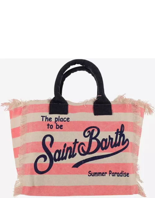 MC2 Saint Barth Logo Print Vanity Bag
