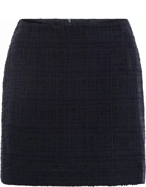 Tagliatore Tweed Short Skirt
