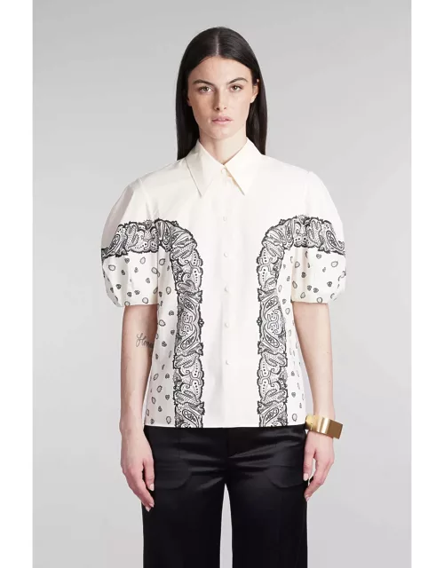 Chloé Shirt In Beige Cotton