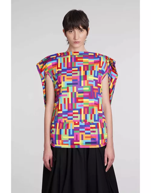 Comme des Garçons T-shirt In Multicolor Polyester