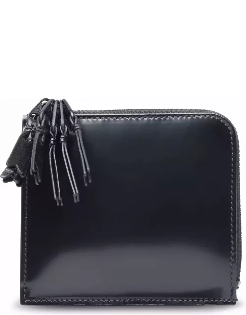Comme des Garçons Wallet medley Black Leather Wallet