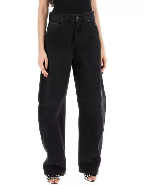DARKPARK Audrey Cargo Jeans With Curved Leg