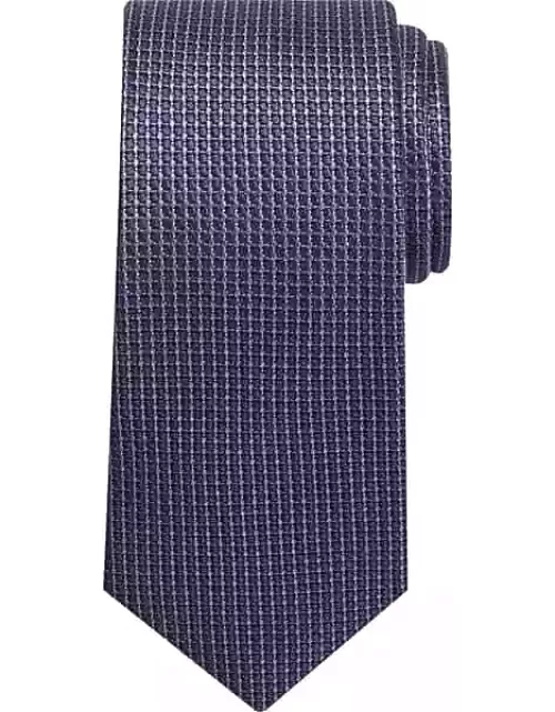 Joseph Abboud Men's Two-Tone Micro Pattern Tie Purple