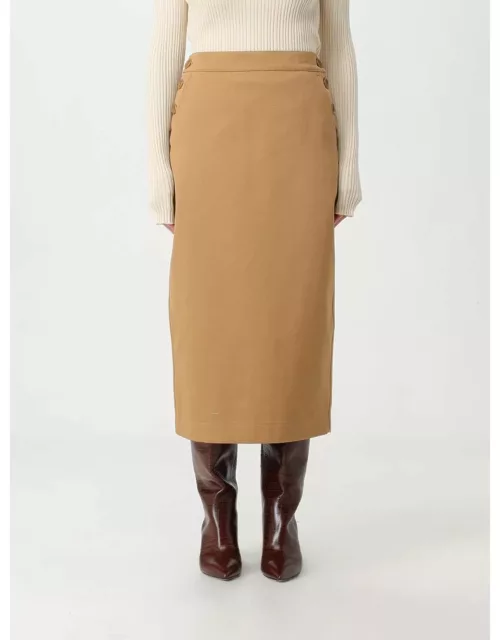 Skirt MAX MARA Woman colour Leather