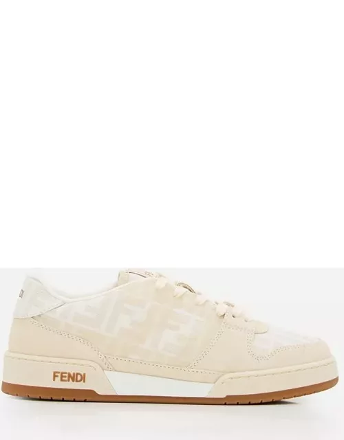 Fendi Match Canvas Sneakers White 38