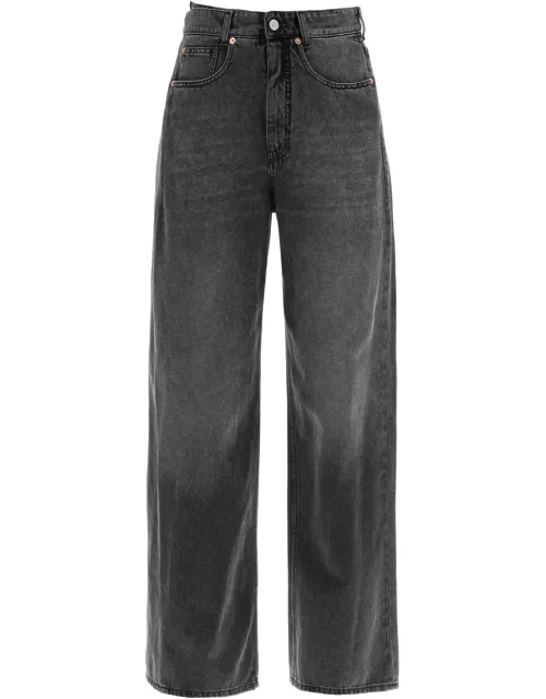 MM6 MAISON MARGIELA hybrid panel jeans with seven