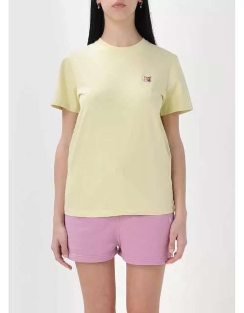 T-Shirt MAISON KITSUNÉ Woman colour Yellow