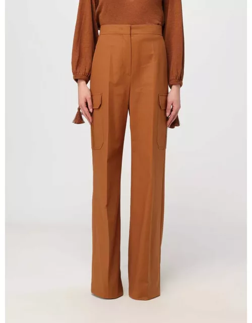 Trousers MAX MARA Woman colour Brown