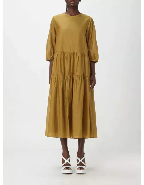 Dress 'S MAX MARA Woman colour Brown