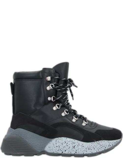 Stella Mccartney Faux Suede and Faux Leather Snow Boot