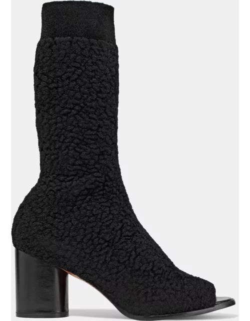 Missoni Knit Fabric Ankle Boots