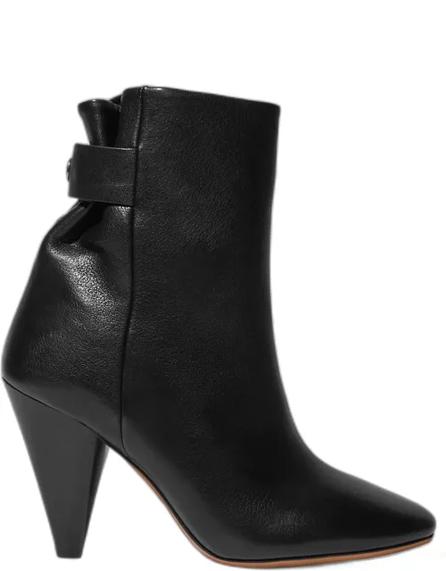 Isabel Marant Leather Ankle Bootie