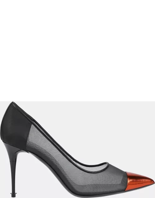 Tom Ford Mesh and Leather Pumps 40