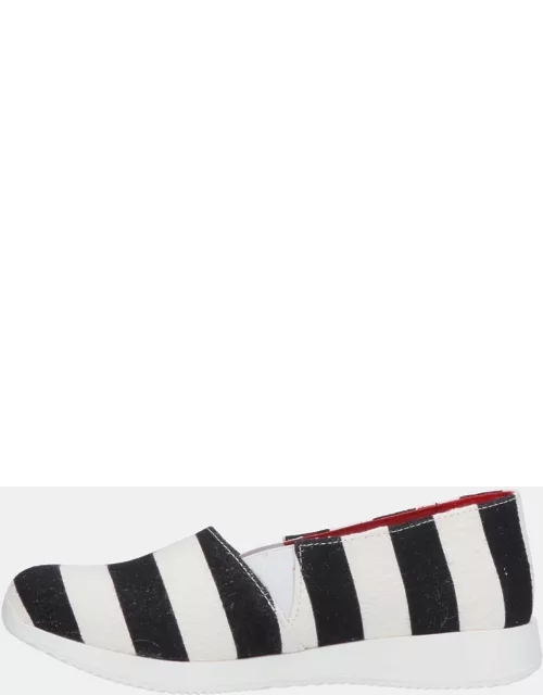 Dolce & Gabbana Fabric Slip On Sneakers