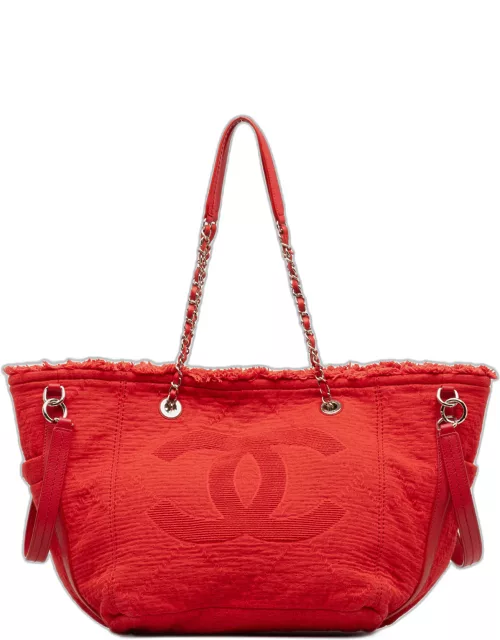 Chanel Large Double Face Shopping Tote