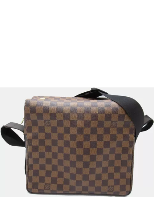 Louis Vuitton Brown Damier Ebene Canvas Naviglio Messenger Bag
