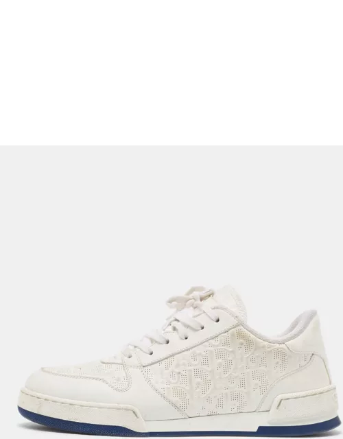 Dior White Leather b27 Low Top Sneaker