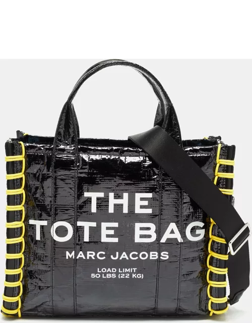 Marc Jacobs Black/Yellow Tarp Medium The Tote Bag