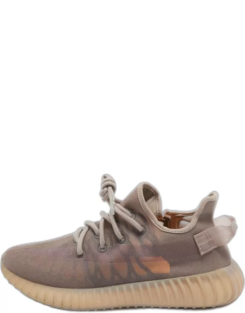 Yeezy x Adidas Brown Mesh Boost 350 V2 Mono Mist Sneaker