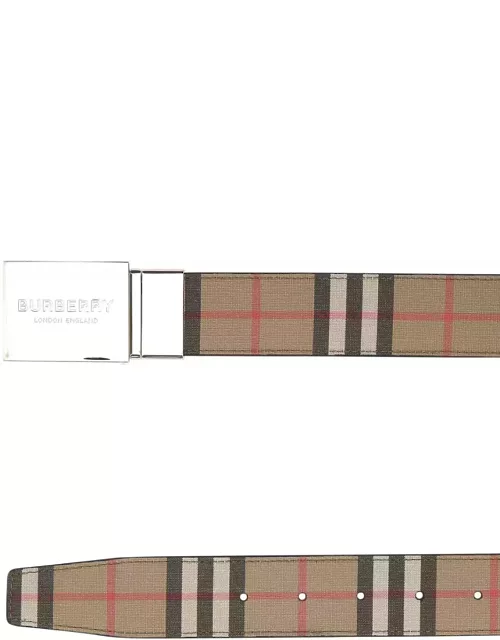 Burberry Printed E-canvas Belt