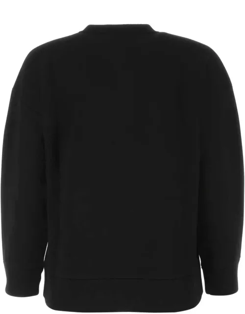 Burberry Black Stretch Wool Blend Sweater