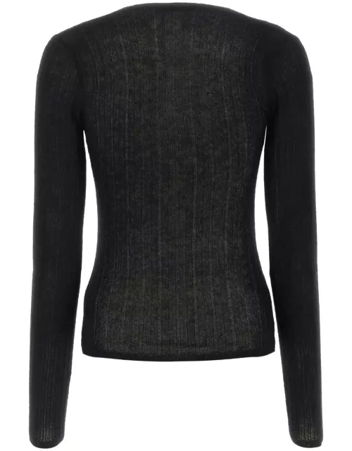 Durazzi Milano Black Cashmere Sweater