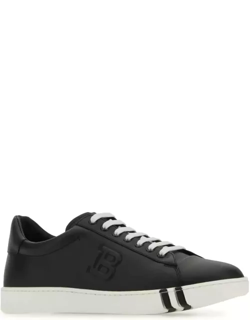 Bally Black Leather Asher Sneaker