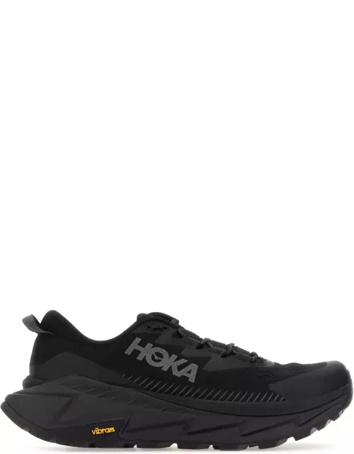 Hoka Black Fabric M Skyline-float Sneaker