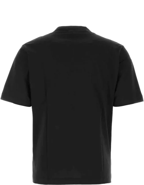 Études Black Cotton T-shirt