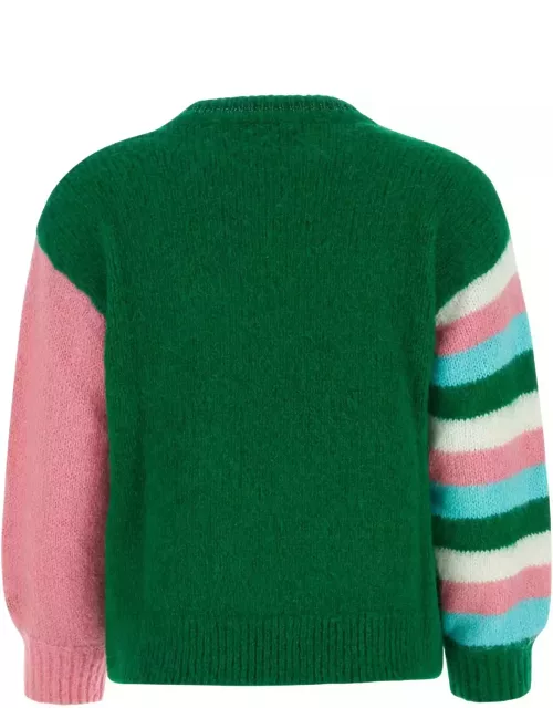 MC2 Saint Barth Green Acrylic Blend Sweater