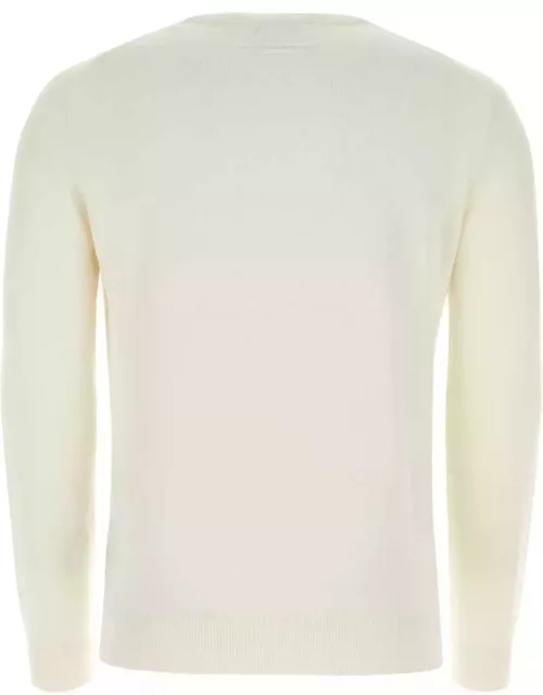 Zegna Ivory Cashmere Sweater